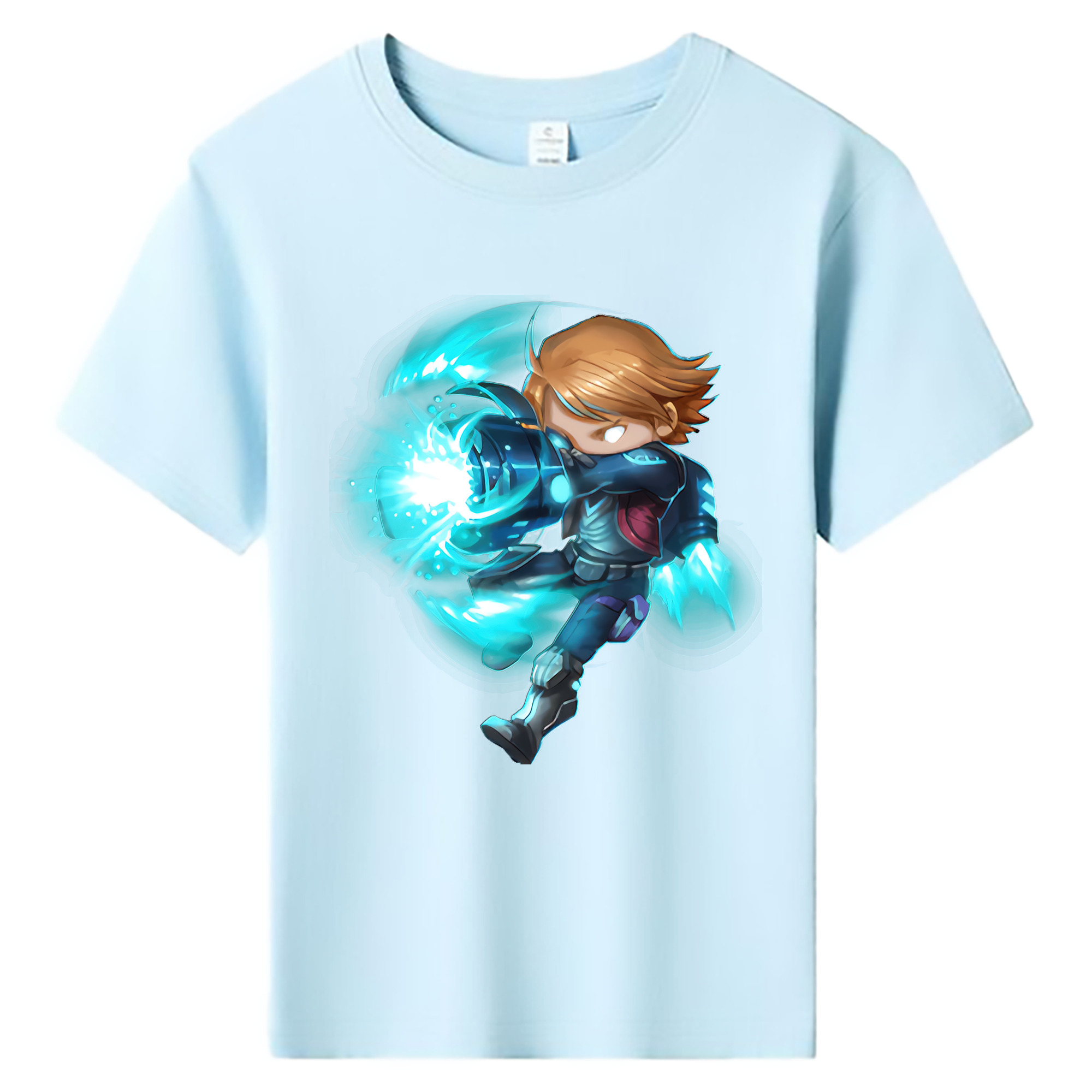 （画像用） リーグ・オブ・レジェンド League of Legends LOL 綿100％キッズTシャツ（フロントプリント）